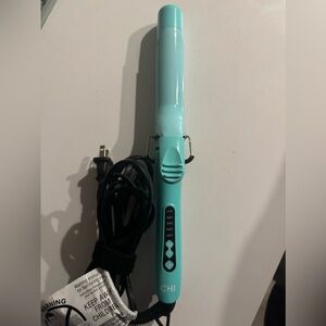 CHI 1.5 Inch Tourmaline Ceramic Curling Iron•        🩵Tiffany Blue🩵•New•No Box